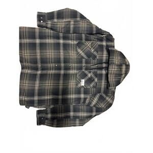 Pendleton Men's Hooded Plaid Fleece-Lined Shirt Jacket